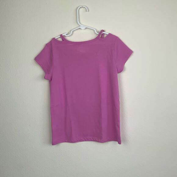 Children’s Place Flip Sequin Owl Top Pink Size M - Picture 4 of 7